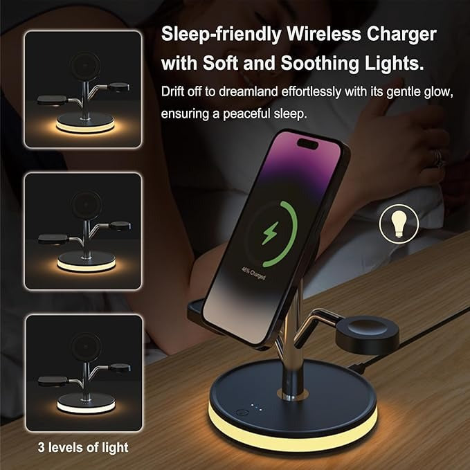 Earldom 4- in- 1 Wireless Charger foto 2