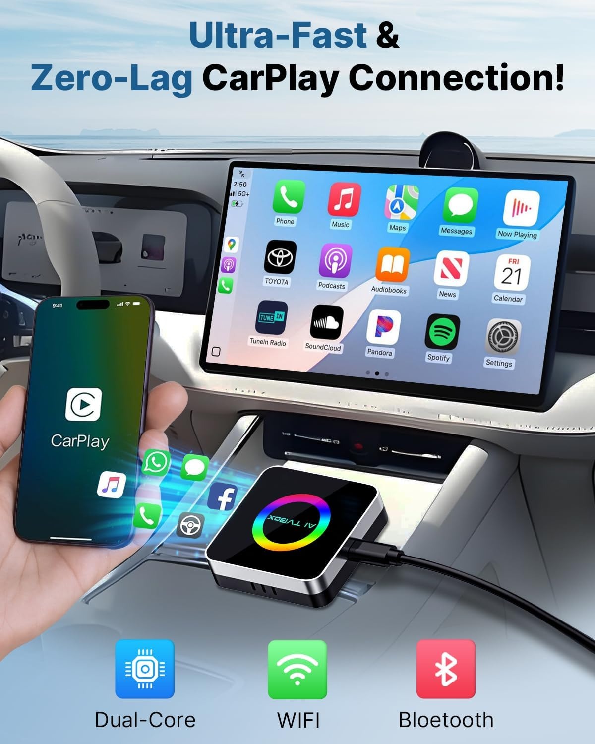 Car Play- Ai Tv Box foto 3