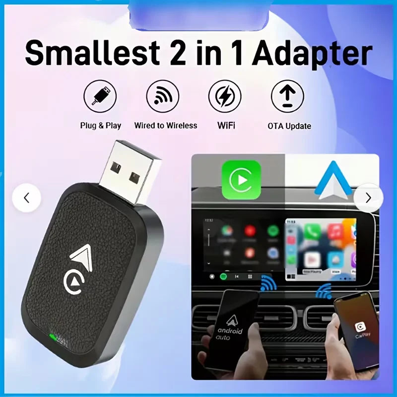 Carplay Adapter & Android Auto – Plug & Play Universal per Makina foto 4