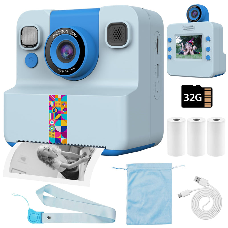Aparat per Femije 180° Flip – Instant Print foto 3