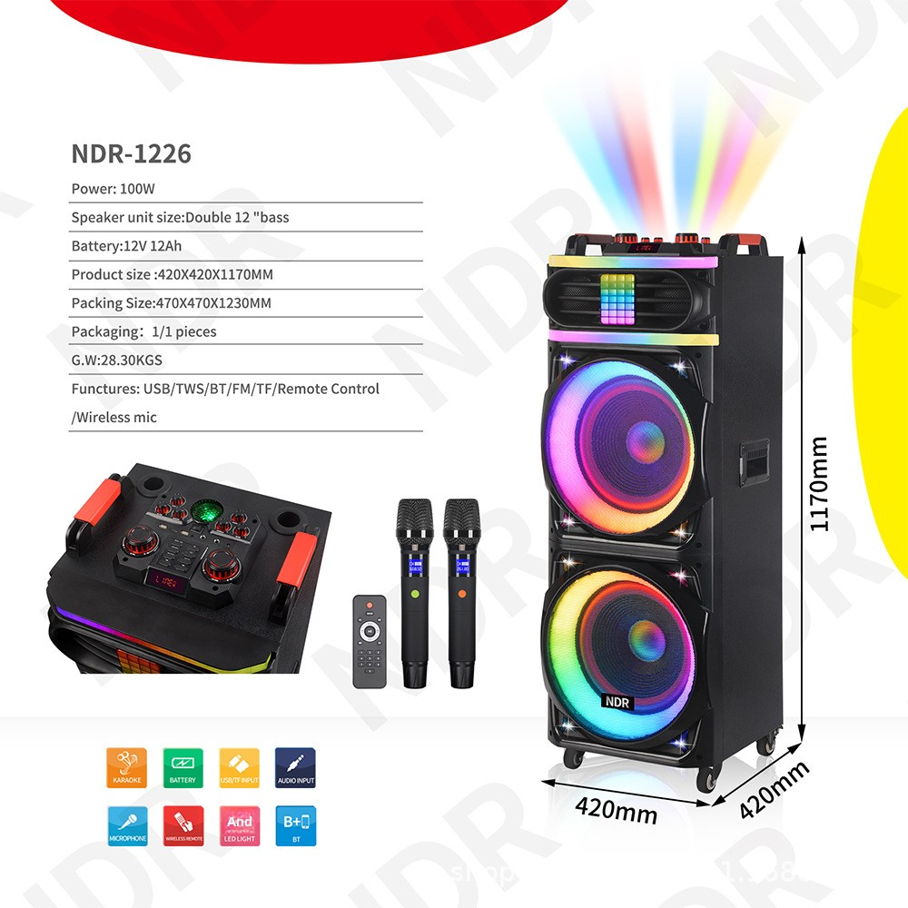 Speaker NDR-1226 foto 3