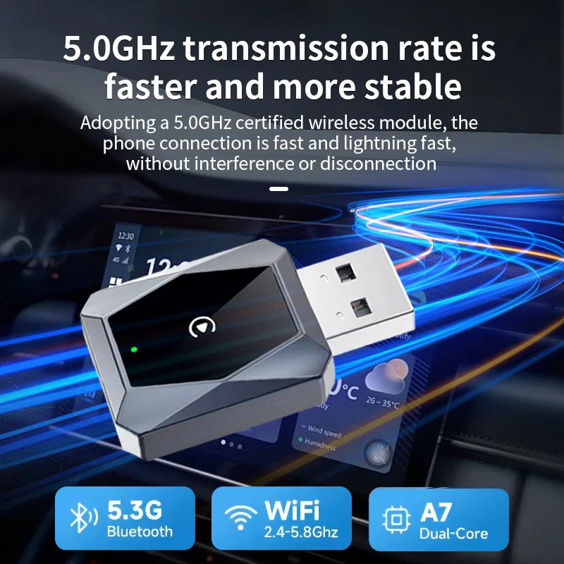 Smart CarPlay Adapter AutoTrue Wireless foto 5