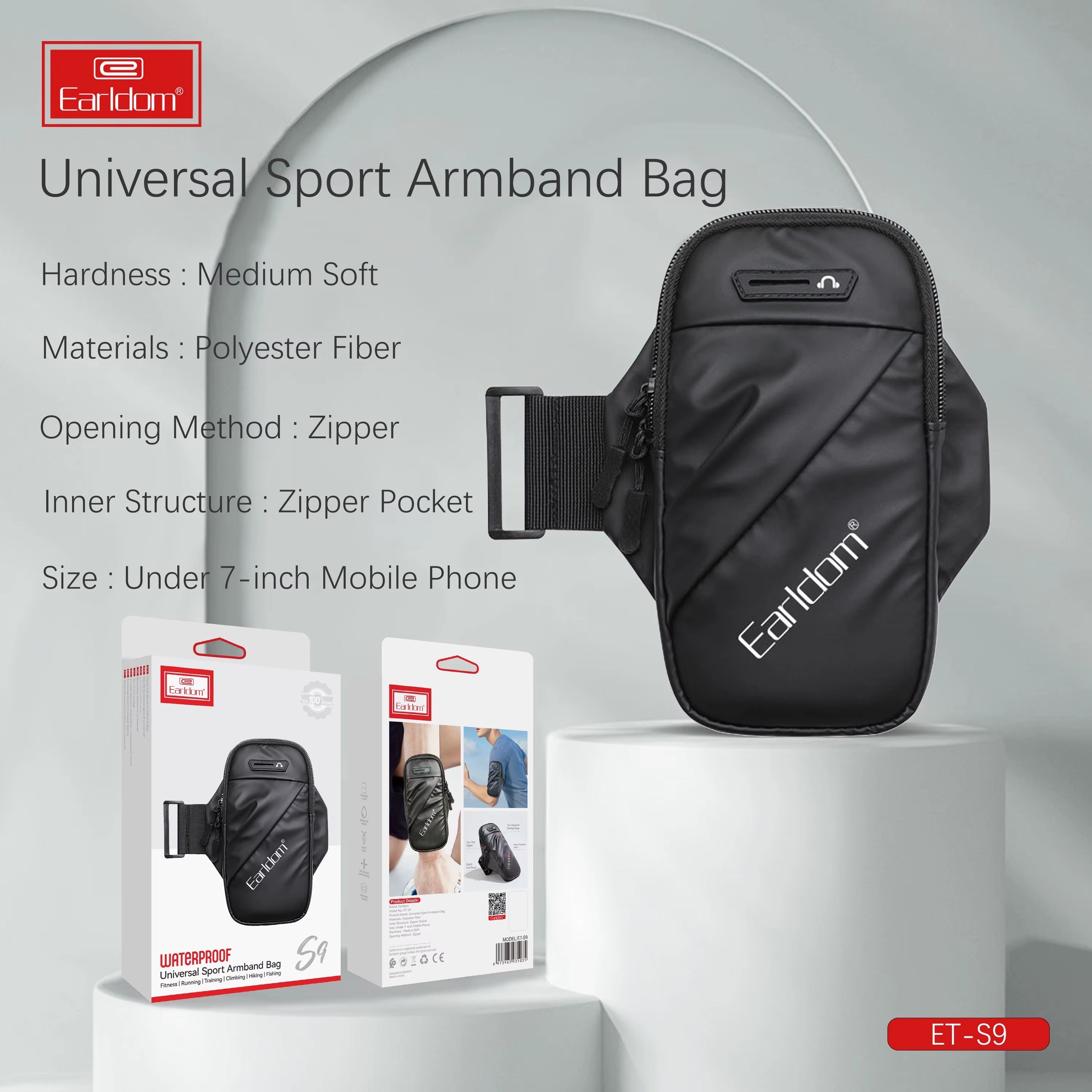 Çante Universale Waterproof– Earldom ET- S9 foto 4