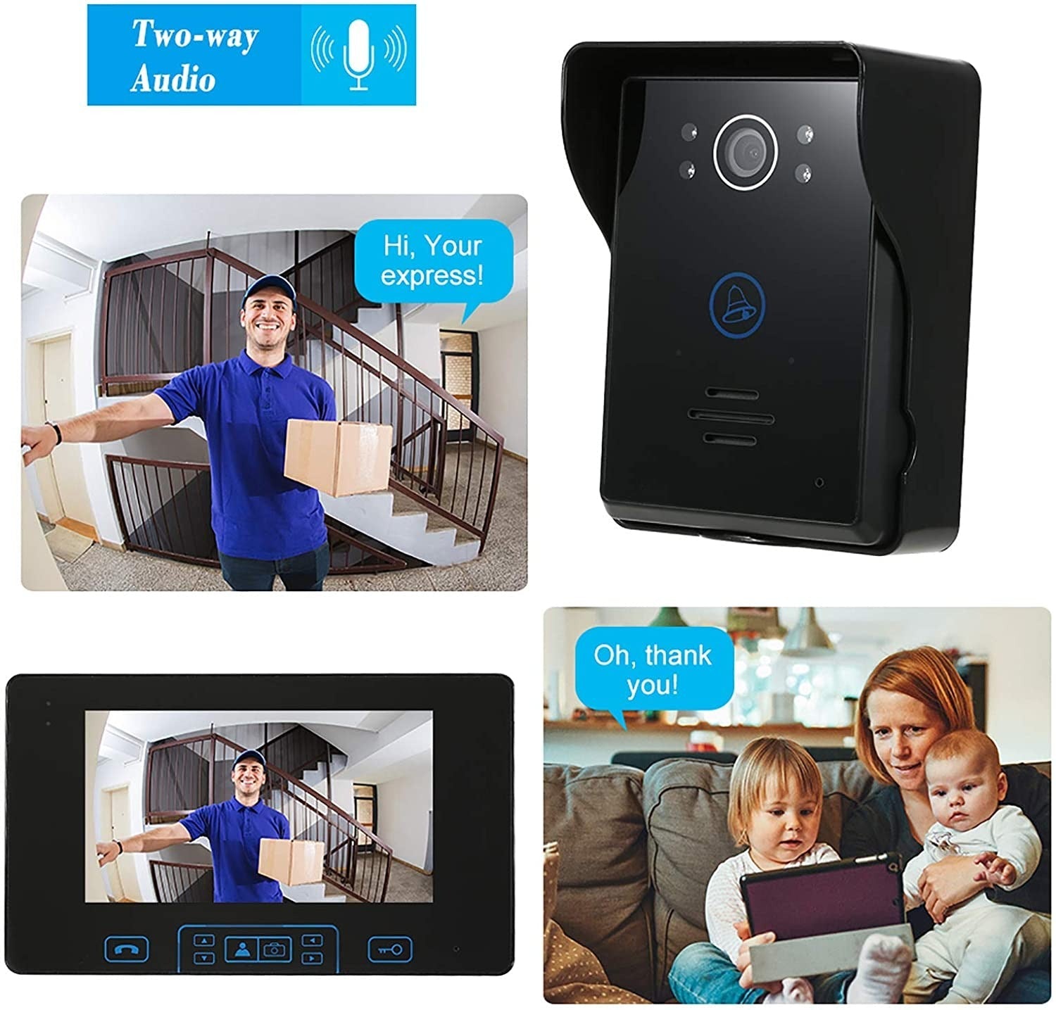Wireless Video Doorbell Intercom foto 4