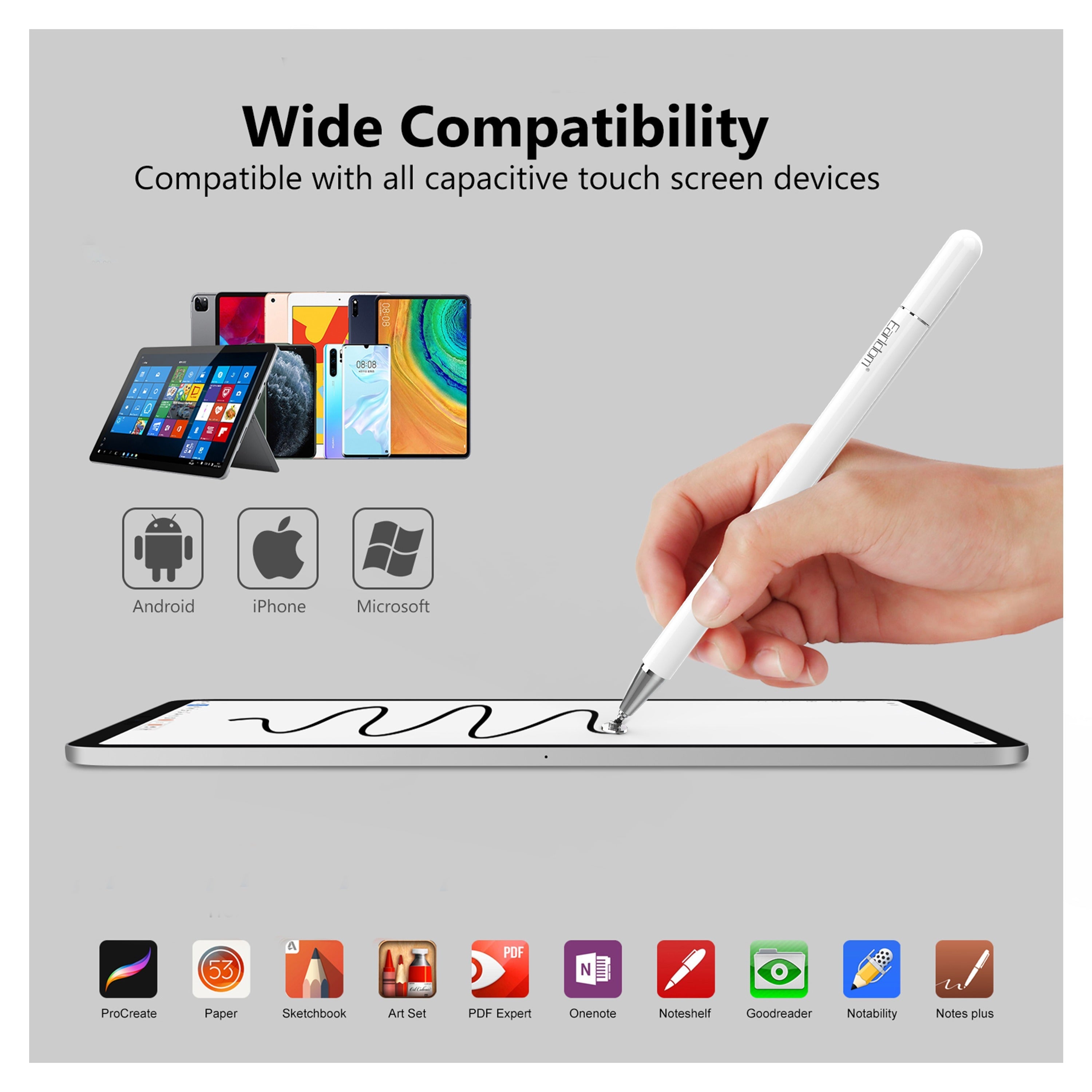 Earldom TouchScreen Stylus Pen foto 3