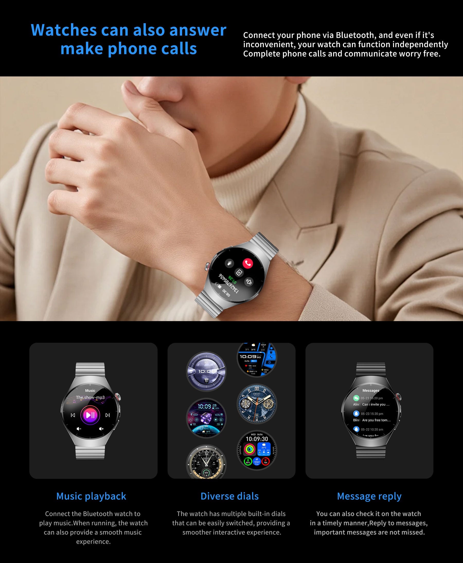 SK45 Pro Smart Watch foto 4