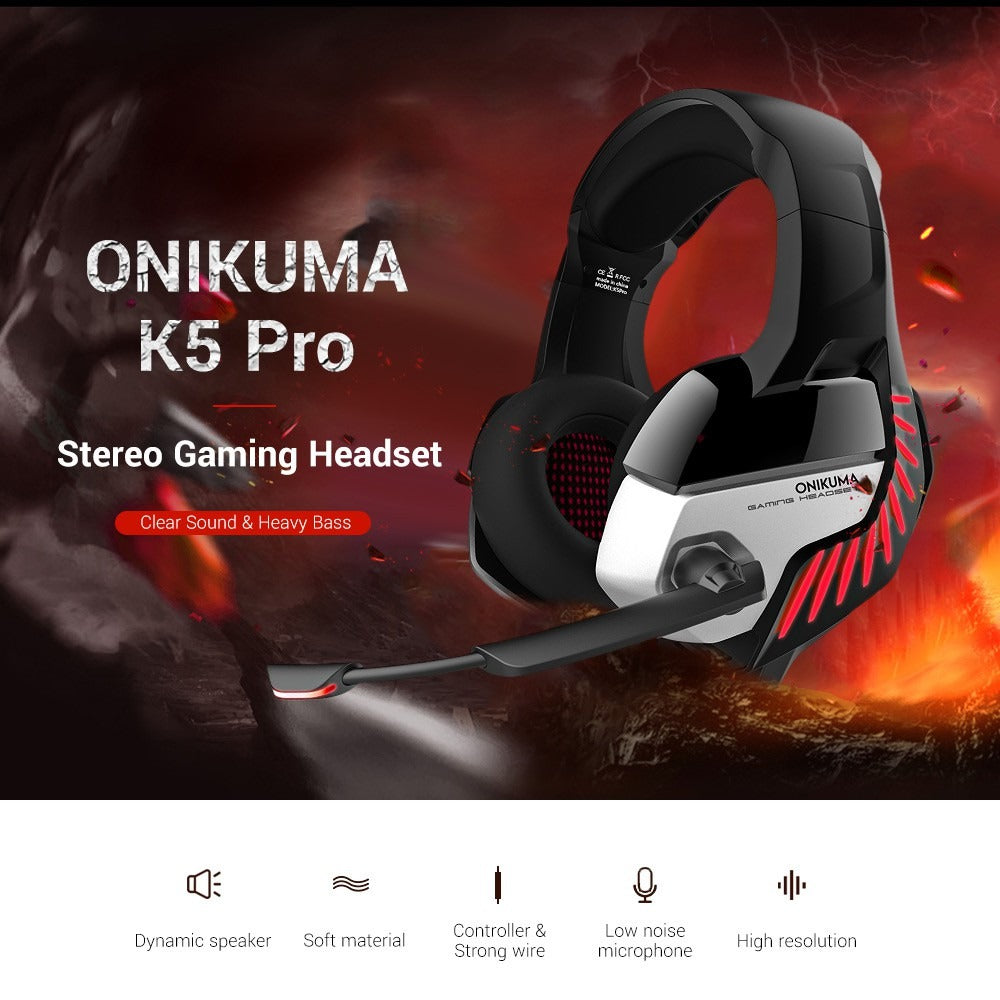 Kufje Gaming Profesionale- Onikume K5 Pro foto 4