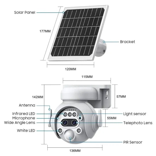 KAMERA SOLARE ST- 515 foto 3