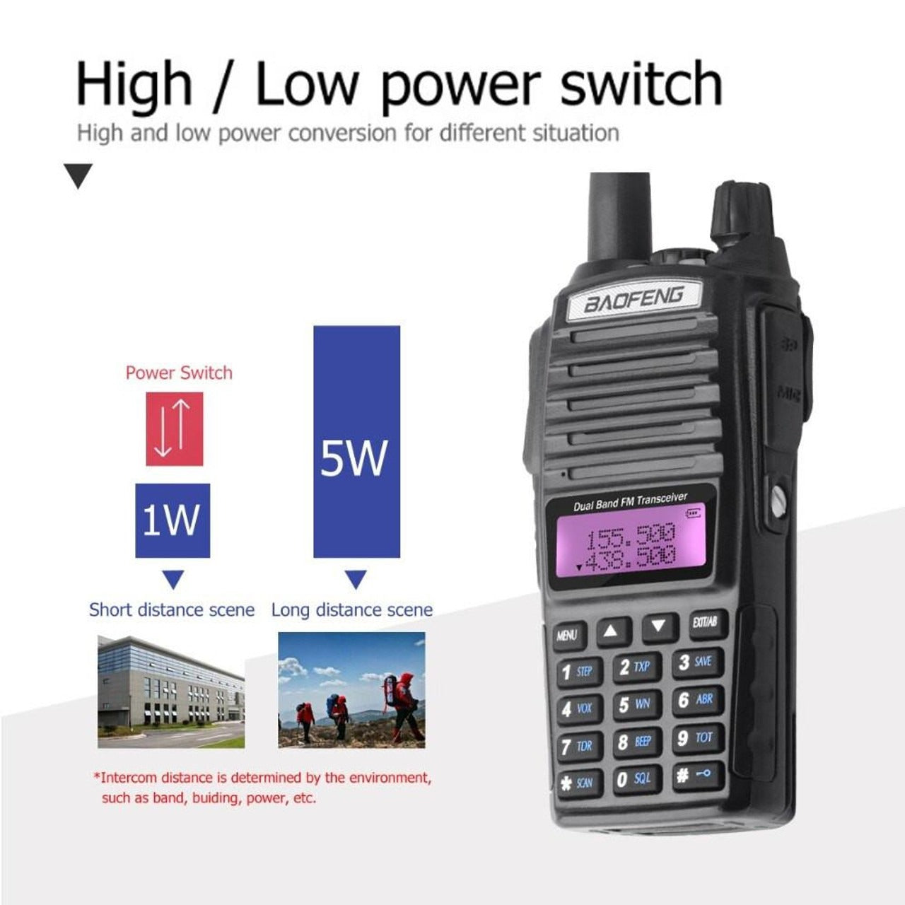 Radiolidhje- Baofeng UV- 82 foto 3