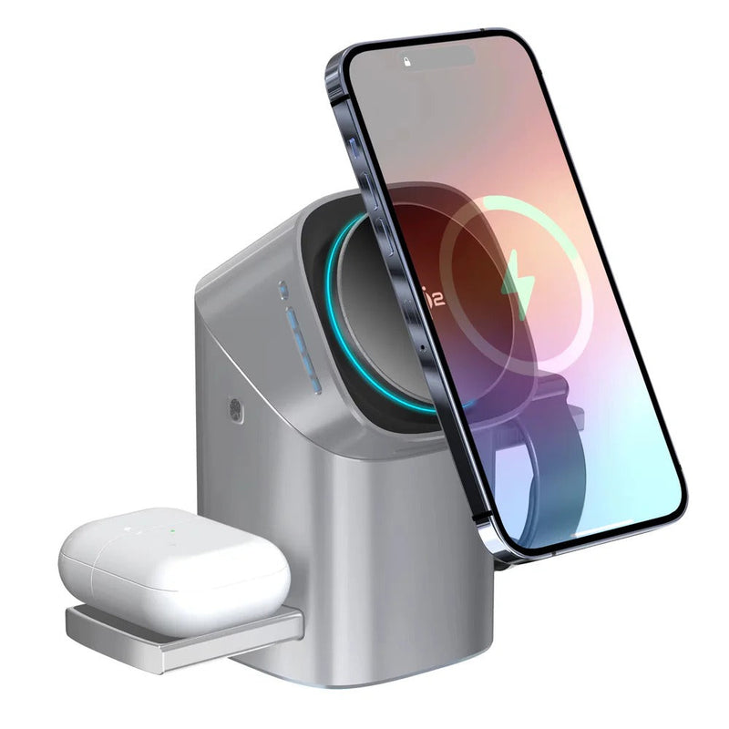 Qi2 3- in- 1 Magnetic Wireless Charger foto 2