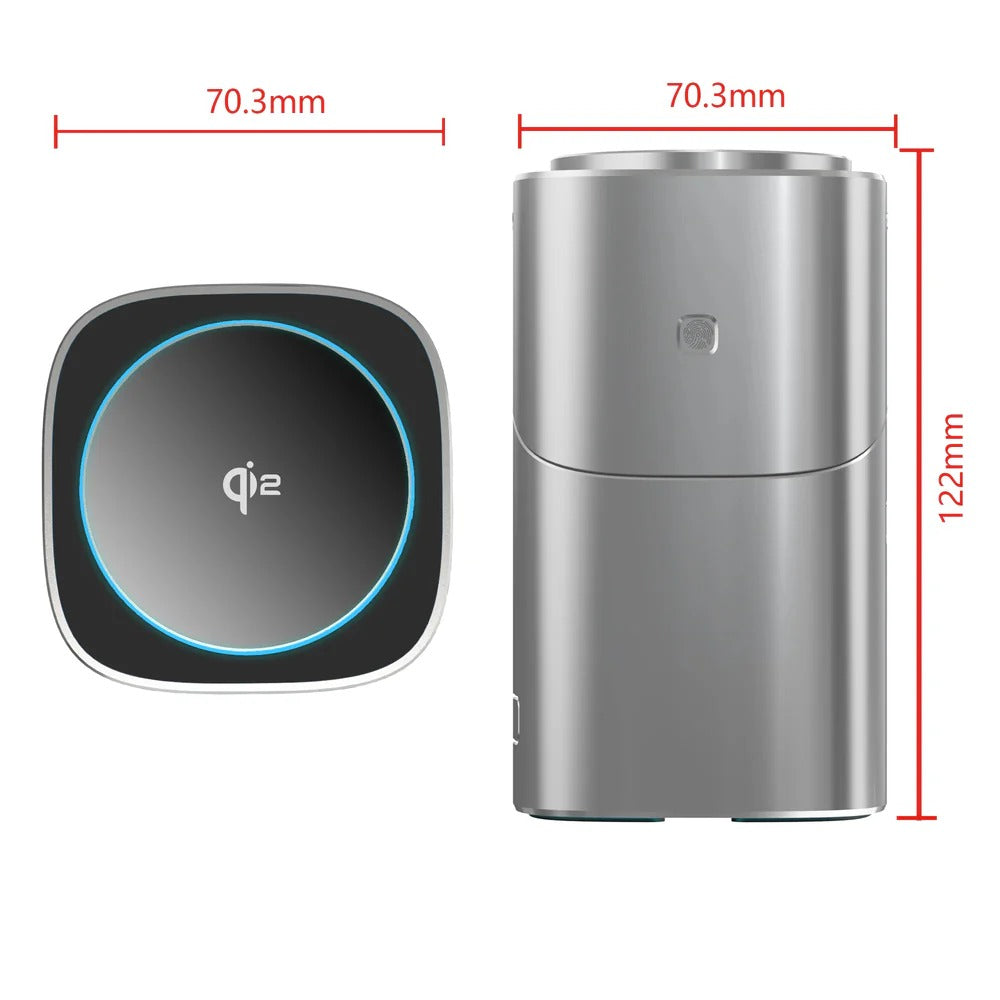 Qi2 3- in- 1 Magnetic Wireless Charger foto 3