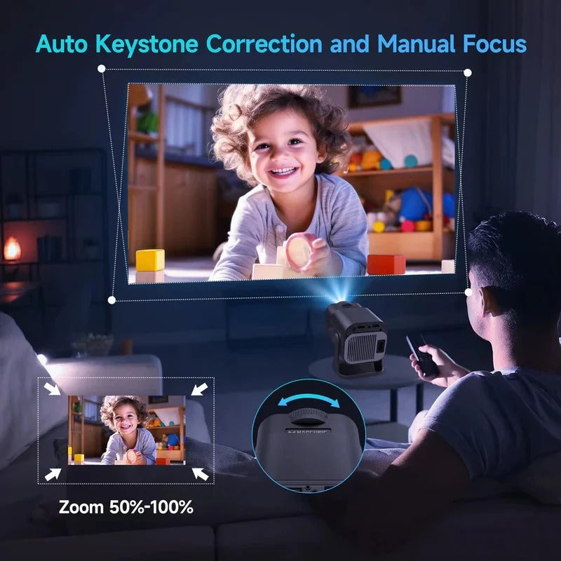 Smart Mini Projektor Pro 3 foto 4