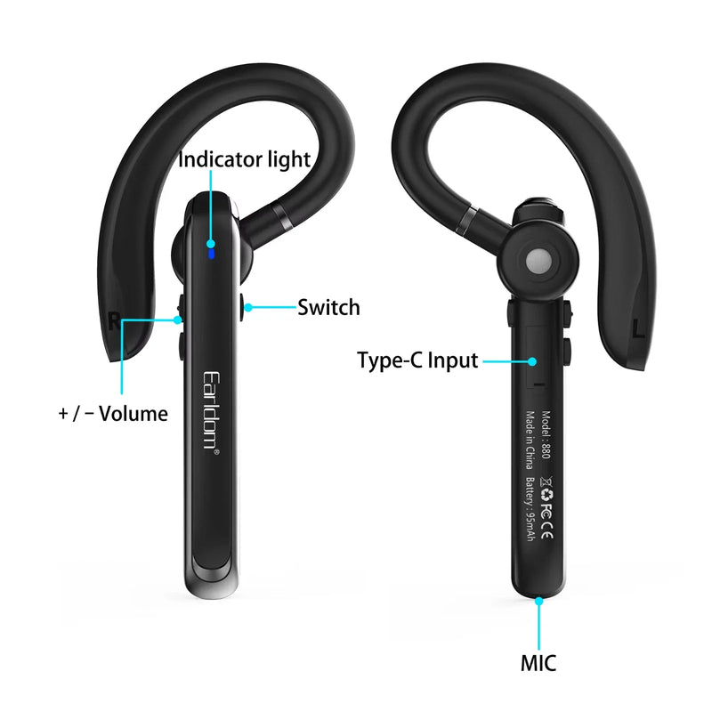 Kufje me bluetooth- Earldom foto 3