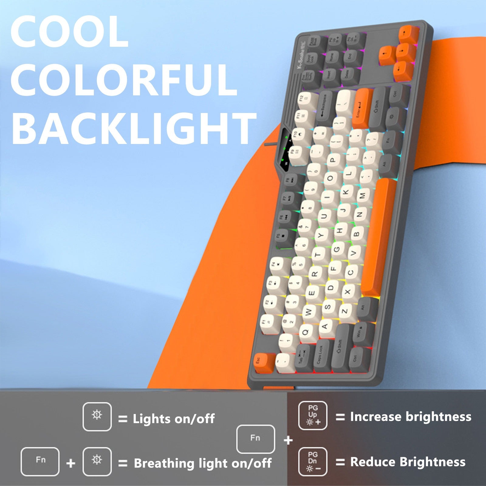 K- Snake Keyboard KM870– Tastiere Gaming foto 3
