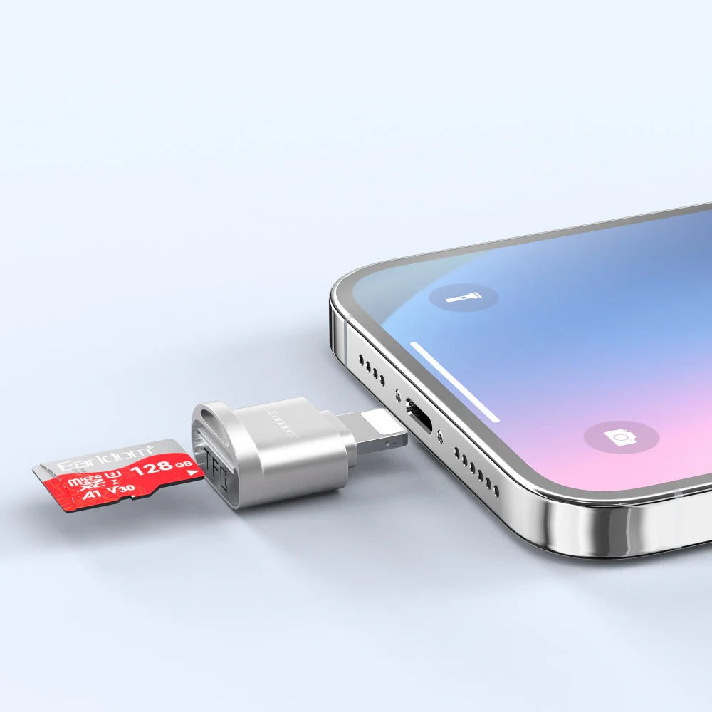 💾 Earldom OT94L– Card Reader Lightning per iPhone foto 2