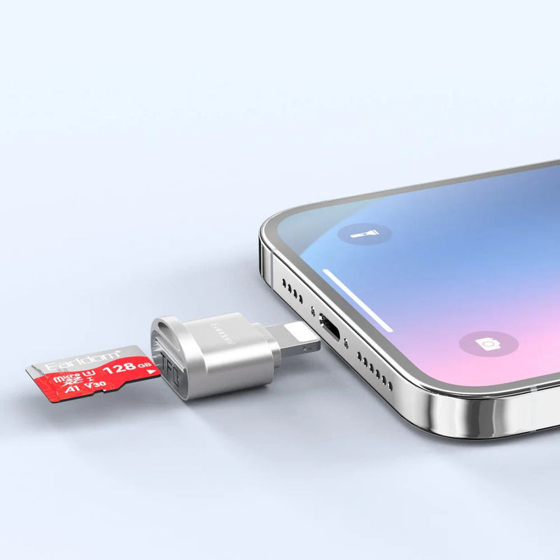 💾 Earldom OT94L– Card Reader Lightning per iPhone foto 2