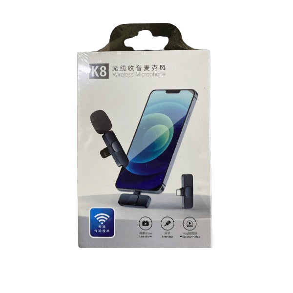 K8 WiFi Mikrofon per celulare foto 2