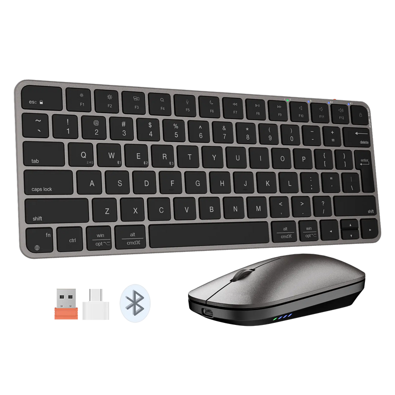 Set Tastiere dhe Maus Wireless Meetion C210MW, e zeze foto 1