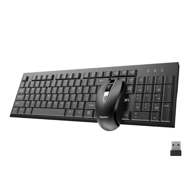 Set Tastiere dhe Maus Wireless Meetion C4120, e zeze foto 1