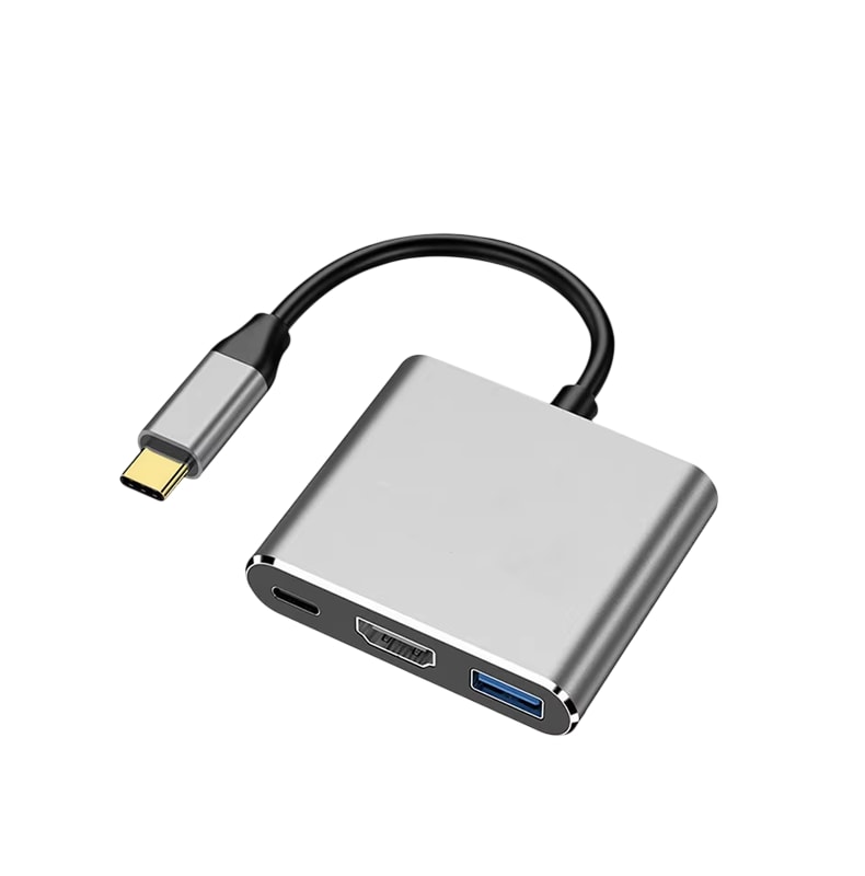 Usb- c Hub 3ne1 HDTV+USB 3. 0+TYPE- C (PD)