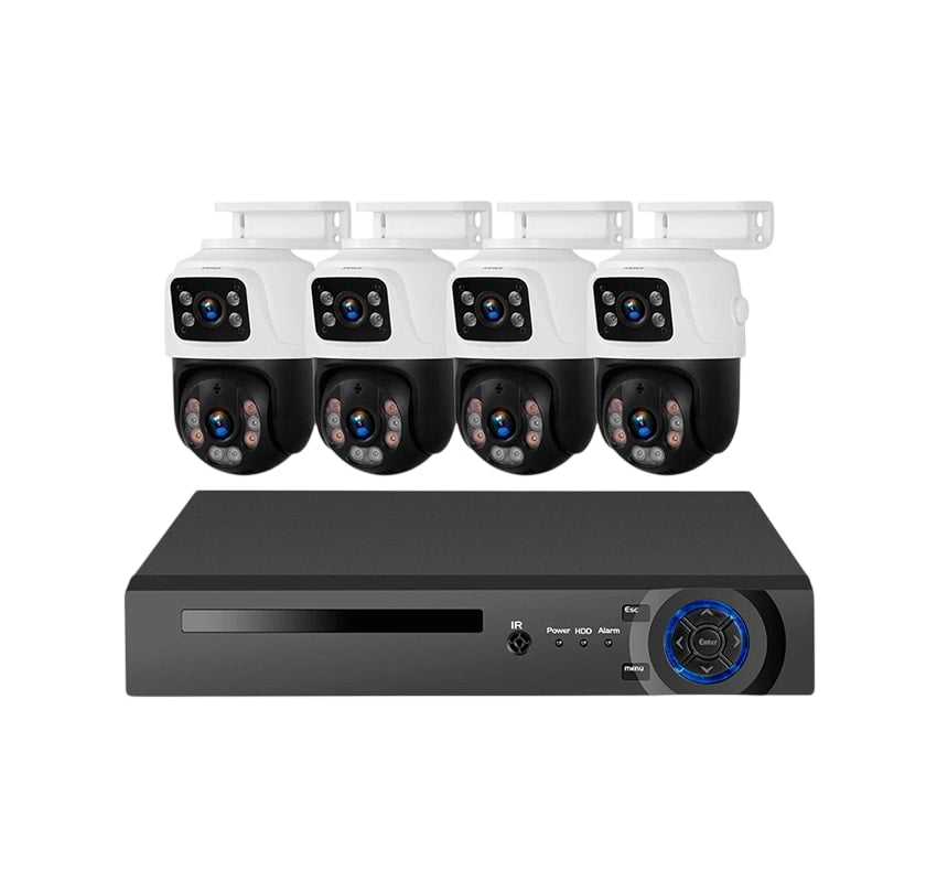 Sistem Sigurie Kamera Set (4 COPE) 6. 0MP + NVR P6- QQ6- WiFi