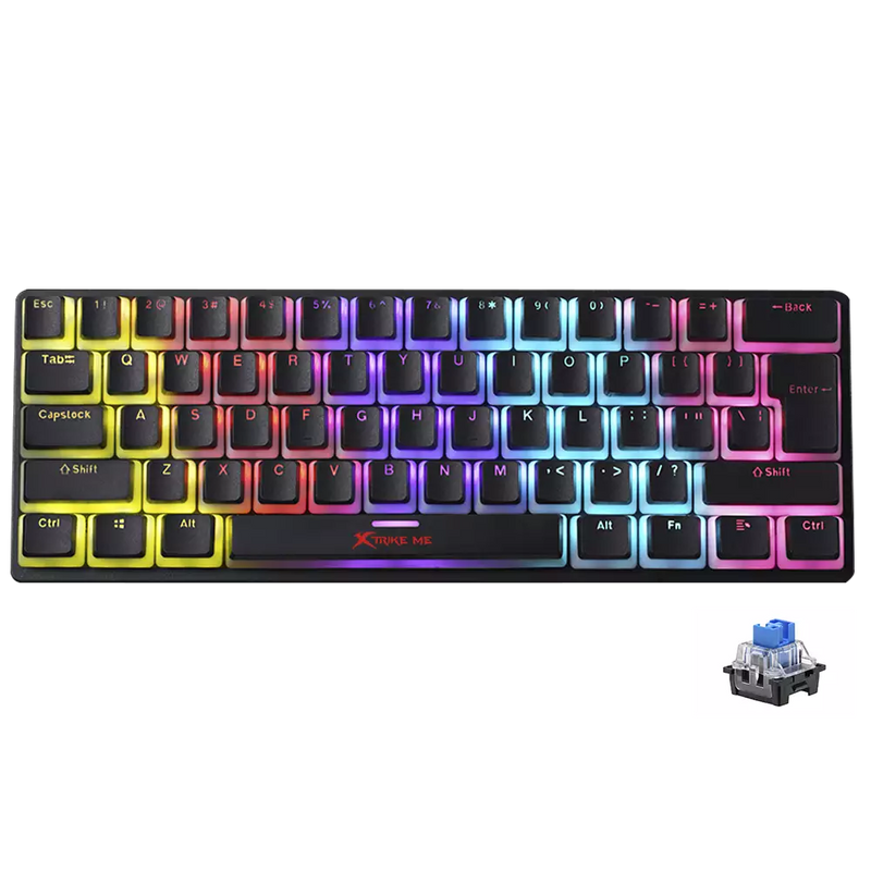 XTRIKE ME GK- 985P EN Gaming Mechanical Keyboard Mini