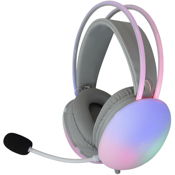 Kufje Gaming White Shark GH- 2342 Firefly, RGB TE BARDHA