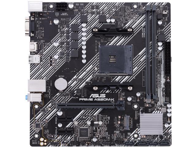 Pllake Ame ASUS PRIME A520M- K- AMD AM4 A520 Chipset Micro ATX