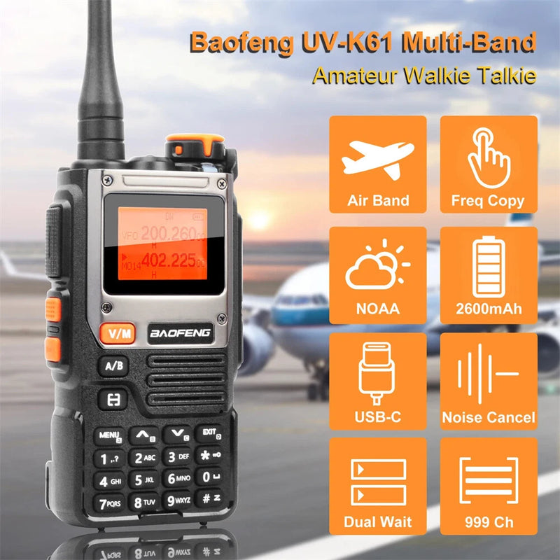 Radiomarres Professional Baofeng UV-K61 PRO foto 3