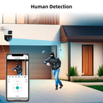 Sistem Sigurie Kamera Set (4 COPE) 6.0MP + NVR P6-QQ6-WiFi foto 4