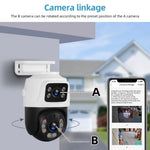 Sistem Sigurie Kamera Set (4 COPE) 6.0MP + NVR P6-QQ6-WiFi foto 3