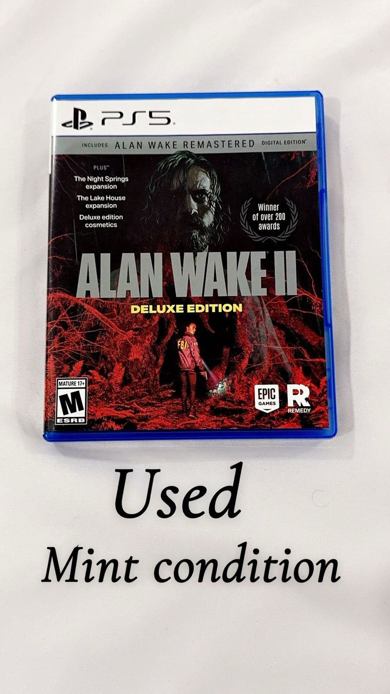 Alan Wake 2– Deluxe Edition– PS5 foto 1