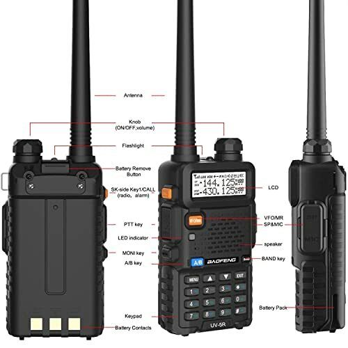 Radiomarres Professional BAOFENG UV- 5R foto 2
