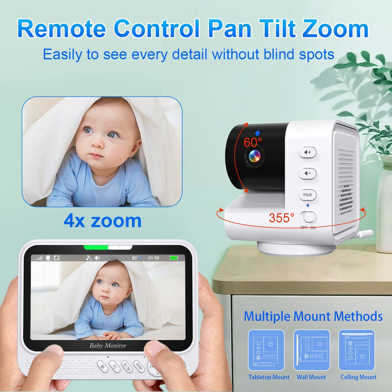 Baby Monitor 7.0Inch foto 4