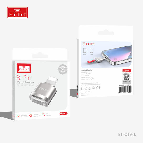 Mini SD Card Lexues per Lighting C Earldom OT- 94L foto 3