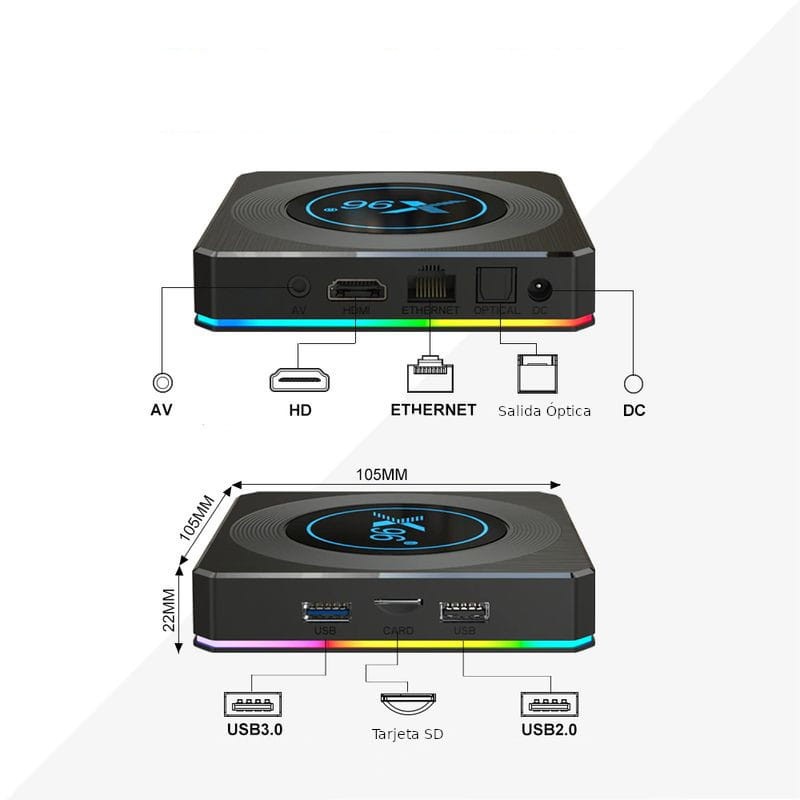 Android Box X96 X4 foto 3